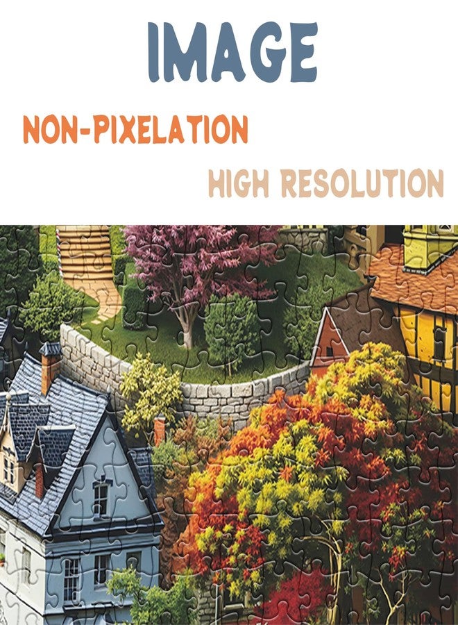 BBOLDIN Magic House Books Puzzles for Adults 1000 Pieces, Mystery Landscape Scenic Jigsaw Puzzles, Colorful Fantasy Art Puzzles - Image 4