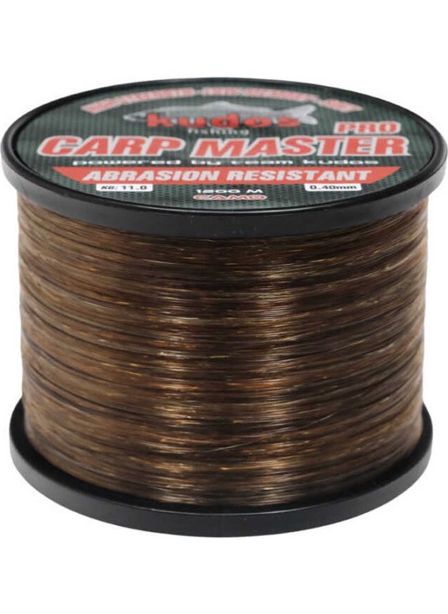 Kudos - Carp Master 1200M 0.35 Camouflage Fishing Line STANDARD-0,40MM - Image 1