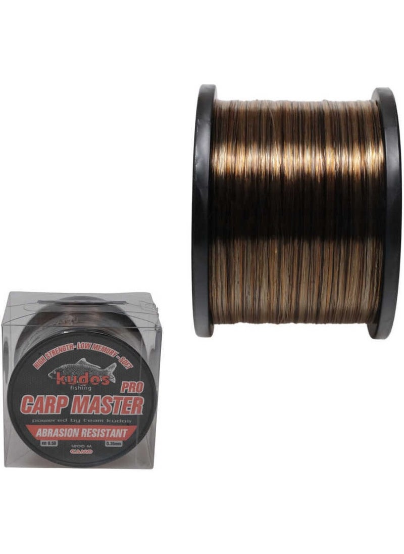 Kudos - Carp Master 1200M 0.35 Camouflage Fishing Line STANDARD-0,40MM - Image 1