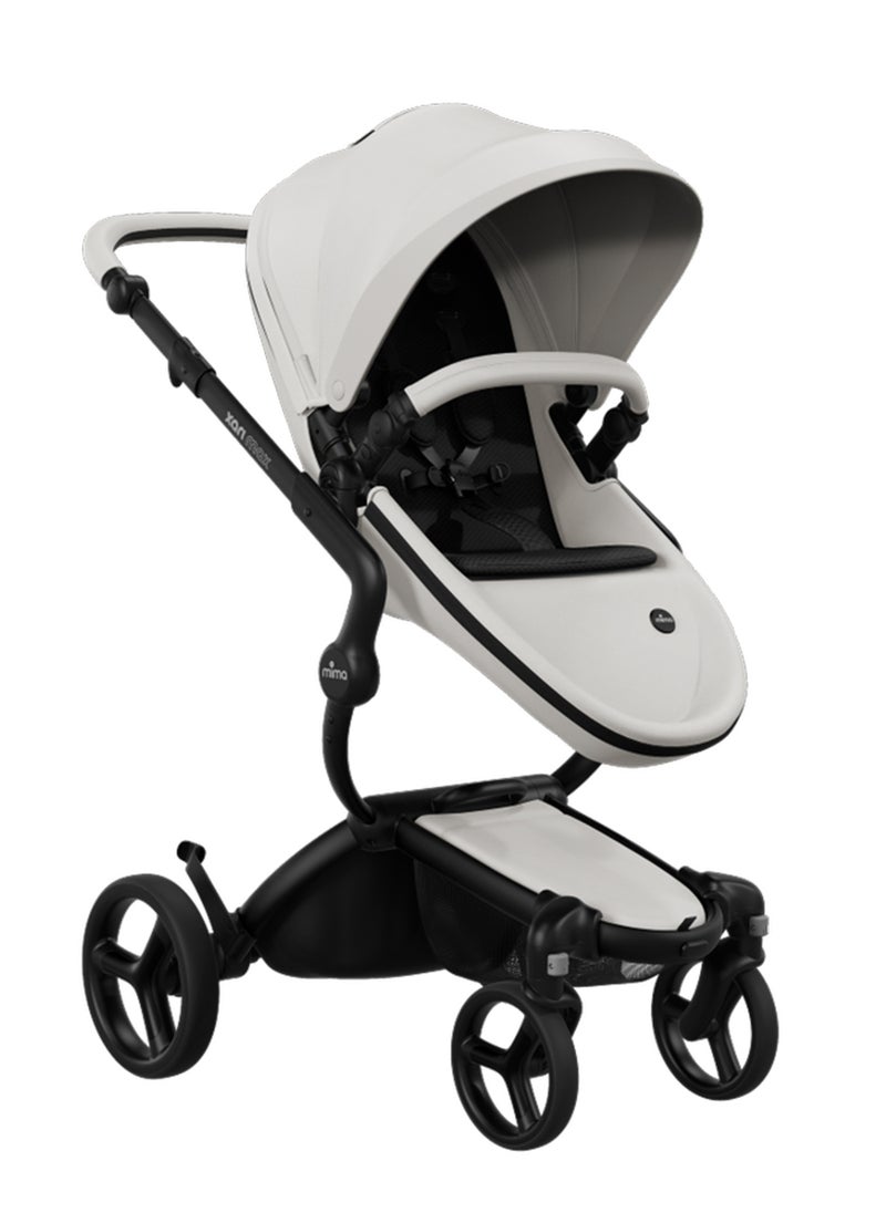 mima - Xari Max Black Frame, Snow White Seat Box And Black Starter Pack - Image 1