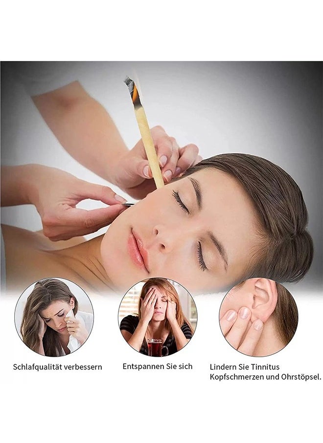 Chillspace 20-Piece Ear Wax Remover Candles Set,Aromatherapy Pure Beeswax Ear Wax Candles improve sleep  - Image 5