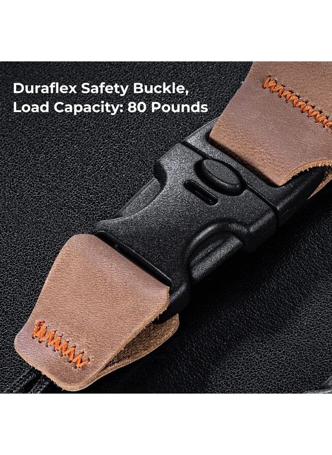 K&F Concept Camera Neck Strap for Photographers with Quick Release, Adjustable Camera Shoulder Sling Strap Compatible for Nikon Canon Sony Olympus DSLR Camera  - Image 5