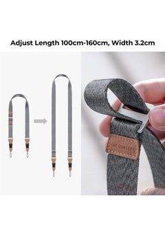 K&F Concept Camera Neck Strap for Photographers with Quick Release, Adjustable Camera Shoulder Sling Strap Compatible for Nikon Canon Sony Olympus DSLR Camera  - Image 3