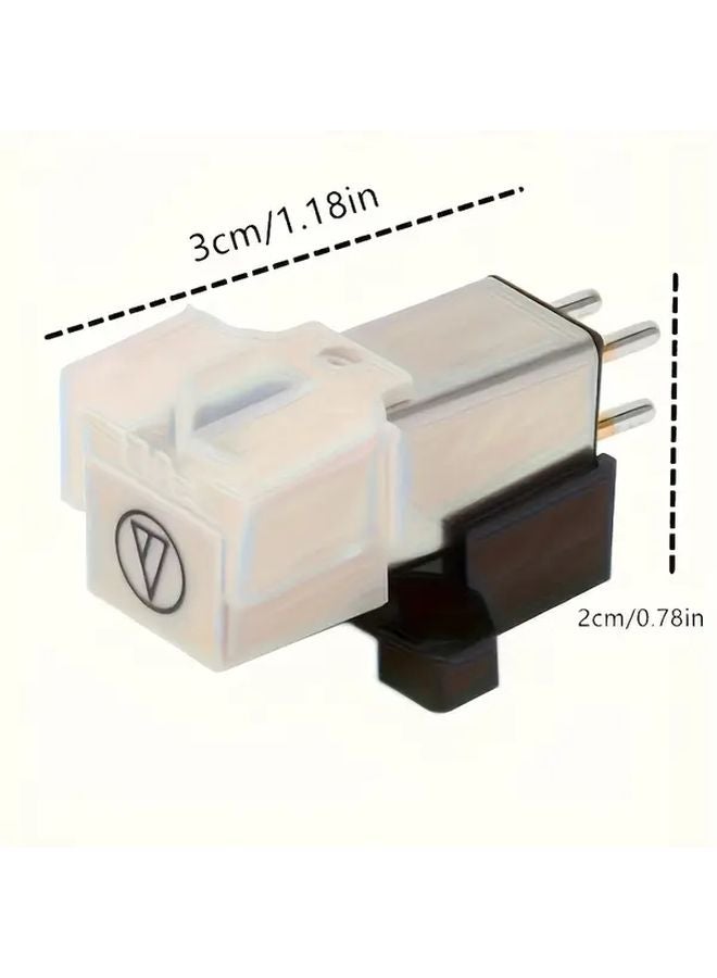 Audio Technica AT91R Red High Fidelity Dual Moving Magnet LP Cartridge Diamond Needle - Image 4