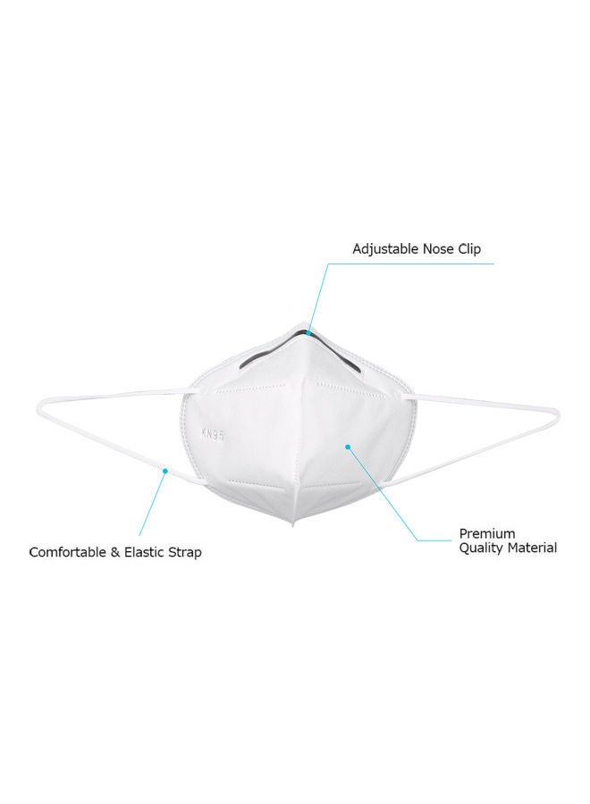 NIBEMINENT 10-Piece Disposable KN95 Face Mask - Image 4