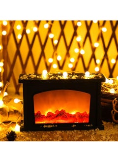 ماركة غير محددة فانوس مدفأة LED، فانوس مدفأة محاكاة، مع مفتاح، USB وبطارية، تأثير اللهب، مصباح مدفأة، ديكور داخلي وخارجي  - Image 5