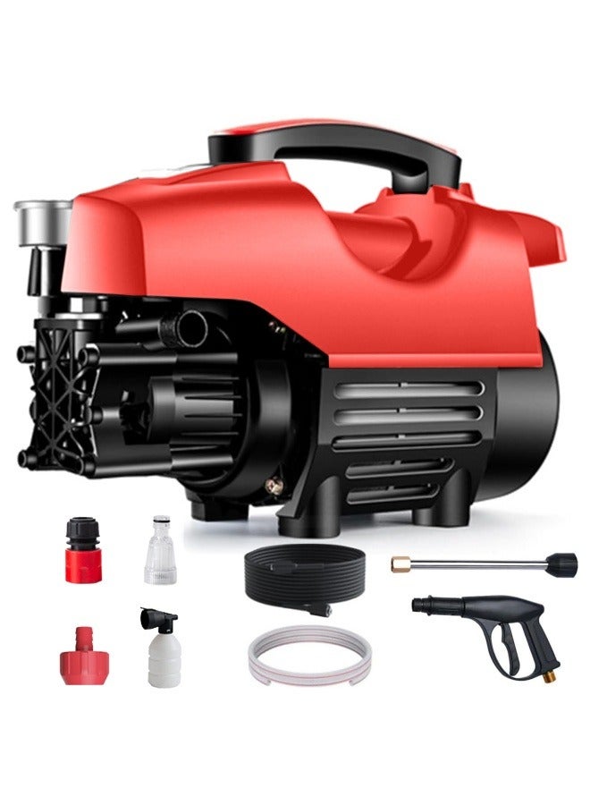 ALongDeng Electric Pressure Washer 3500 Psi 2000W High Power Washer with 32 ft Hose Detachable Water Gun Electric Pressure Washer for Cleaning Cars Fences Pool - Image 1
