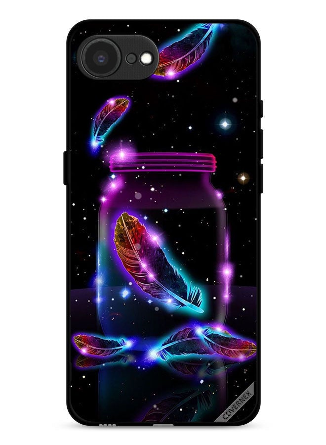 Covernex Apple iPhone 16e Protective Case Cover Feathers In Jar - Image 1