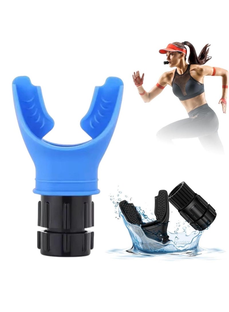 QSHOP® Breathing Trainer, Portable Lung Trainer, Anti-Breath Trainer for Oral and Muscle Exercise, Daily Fitness Training, Easy to Clean Design Brand: Qshop