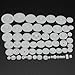 Alextend 58pcs Plastic Gears Module 05 for DC Motor DIY Model Toys - Image 2