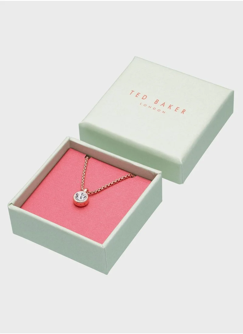 Ted Baker Sininaa Crystal Pendant Necklace