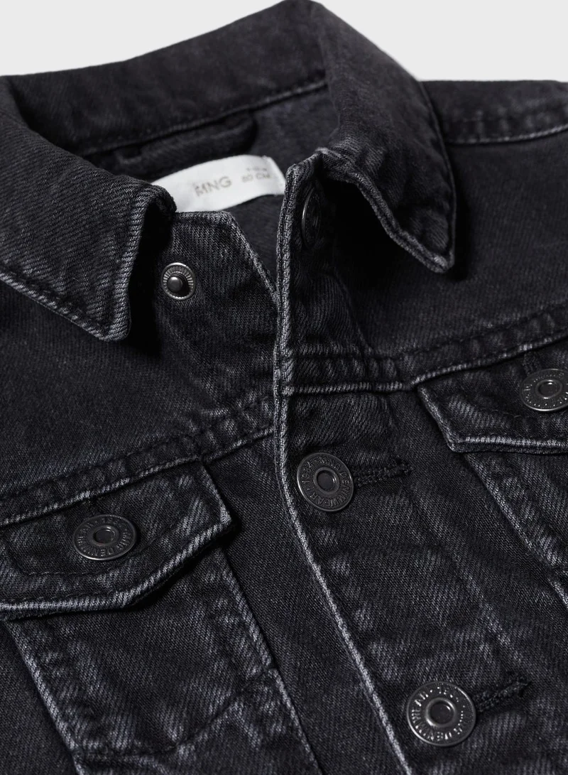 MANGO Infant Rinse Denim Jacket