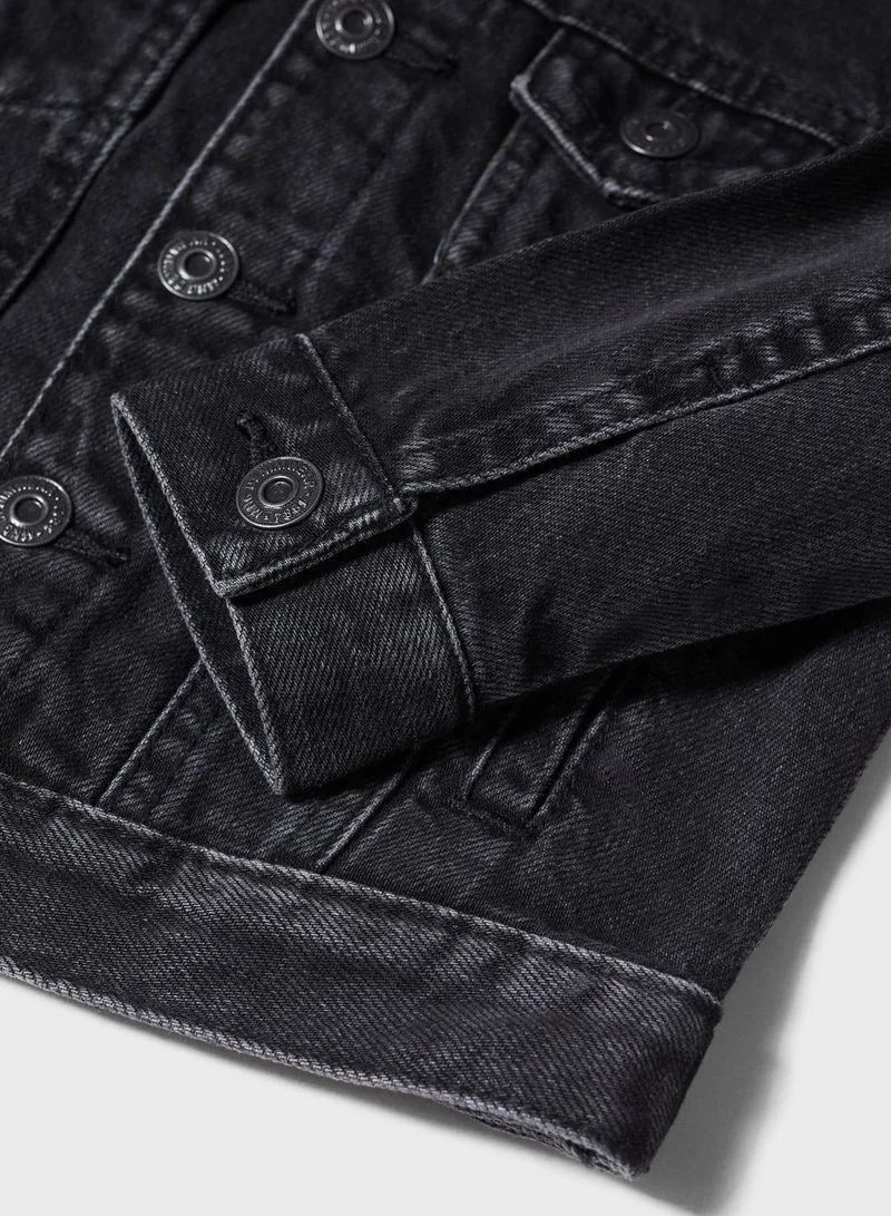 MANGO Infant Rinse Denim Jacket