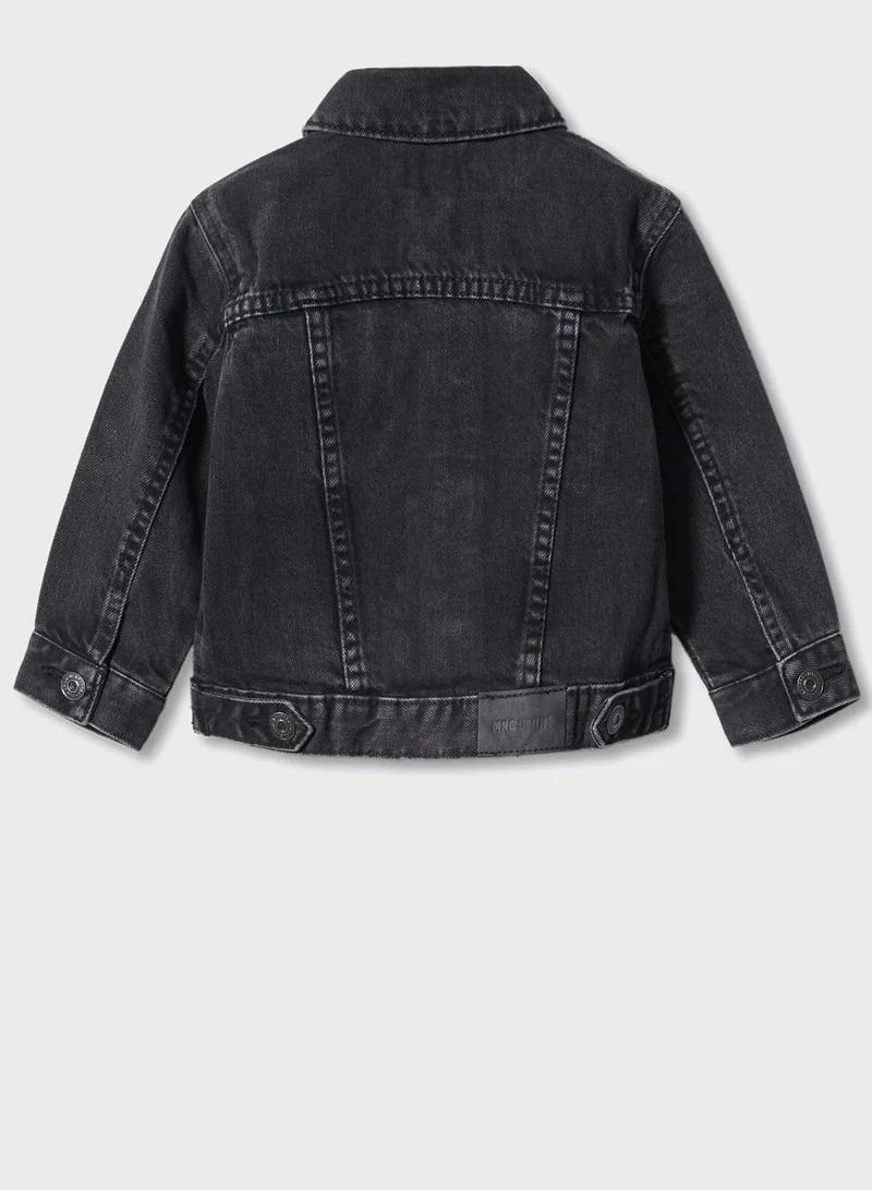 MANGO Infant Rinse Denim Jacket