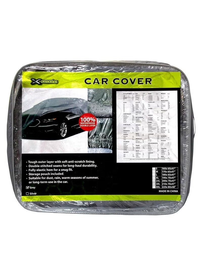 TIGER غطاء جسم سيارة دودج تشارجر - حماية كاملة من جميع الأحوال الجوية للمركبة دودج تشارجر سيدان - غطاء سيارة خارجي مقاوم للغبار، مقاوم للأشعة فوق البنفسجية، مقاوم للرياح، مقاوم للخدوش مع حافة مرنة و جيوب للمرايا - سهل التركيب والتخزين - Image 1