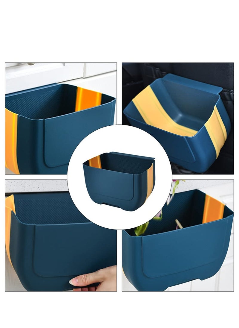 KASTWAVE Kitchen Hanging Garbage Can Small Hanging Kitchen Trash Can Mini Garbage Bin for Cabinet Door  - Image 2