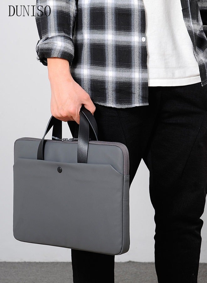 DUNISO 15.6 Inch Laptop Bag Lightweight Computer Bag Travel Business Briefcase Water Resistance Laptop Handbag for Men and Women Work Office - Image 5