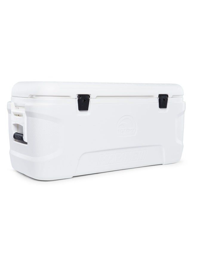 Igloo Marine Contour 120 QT White Cooler Box - White  - Image 2