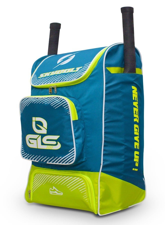 GLS SKYBOLT Duffle Cricket KIT Bag with Two BAT Pocket with Wheels - Image 1