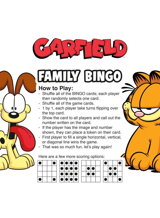 AQUARIUS - Garfield Family Bingo Game - Image 3