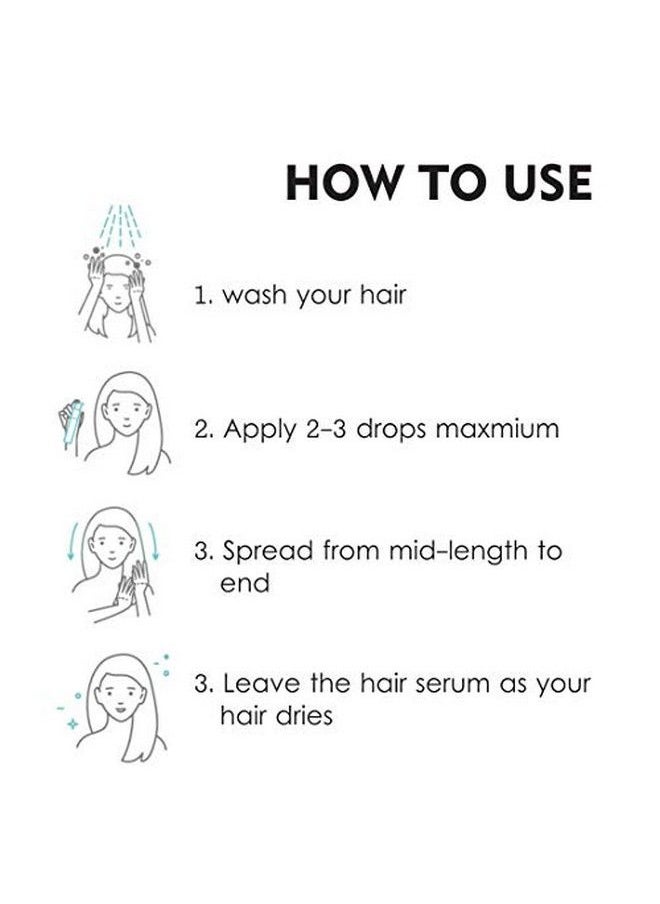 Nuerma Science - Total Repair Hair Serum For Instant Smoothening And Nourishing Serum 100 Ml - Image 1