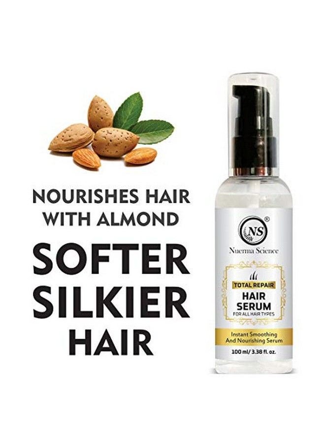 Nuerma Science - Total Repair Hair Serum For Instant Smoothening And Nourishing Serum 100 Ml - Image 1