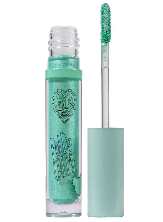 Kimchi Chic PotDe Crème Cream Eye Shadow, Shimmery, Easy Application, Smudge-Proof, Quick-Drying, Long-Lasting, Cruelty-Free and Vegan Eye Shadow, Forest Fairy, 0.21 oz - Image 2