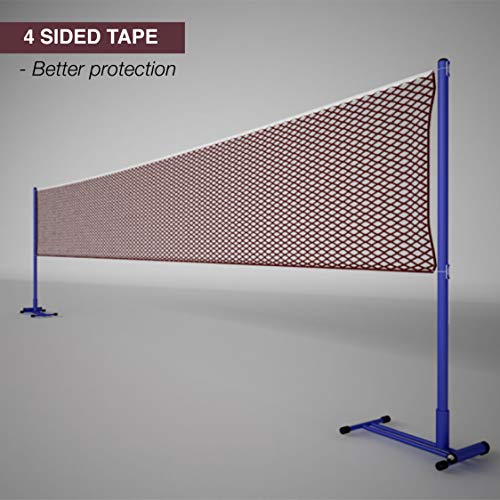 COSCO Badminton Net NYLON Brown, 4 Side Tape - Image 5