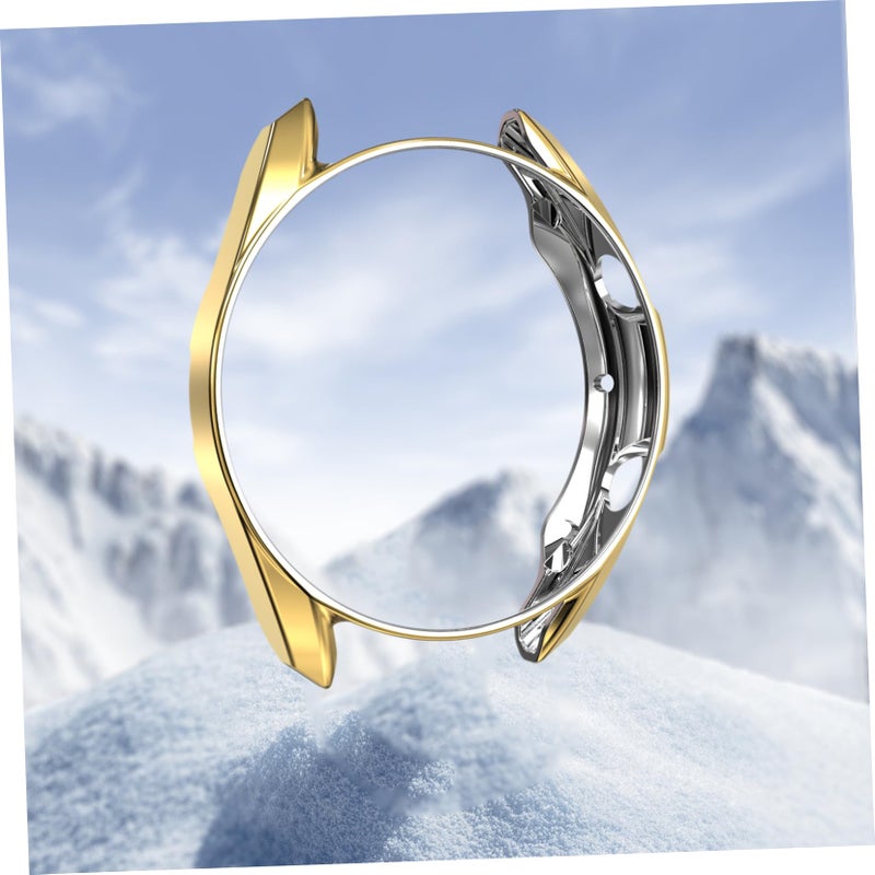 Golden Watch Case Cover For Watch 3 Tool Free Installation Stylish Accessory 4 5x4 5 cm - Image 4