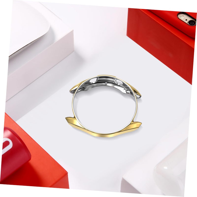Golden Watch Case Cover For Watch 3 Tool Free Installation Stylish Accessory 4 5x4 5 cm - Image 5