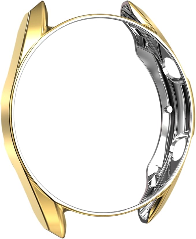 Golden Watch Case Cover For Watch 3 Tool Free Installation Stylish Accessory 4 5x4 5 cm - Image 1