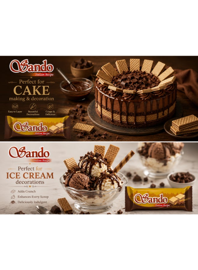 Sando Chocolate Wafers 8x32g - Image 3