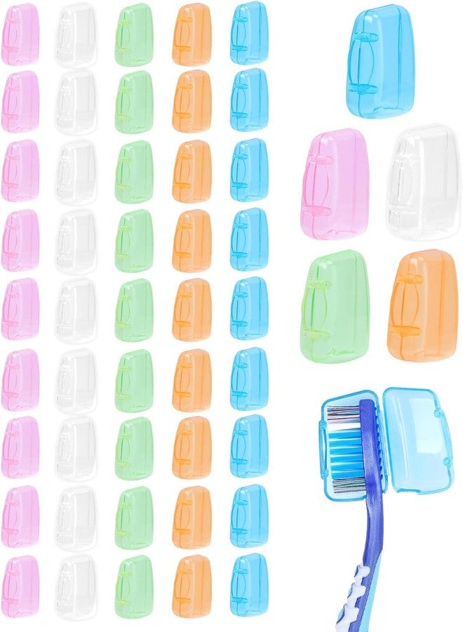AIAG 40 Pack Travel Toothbrush Head Covers - Image 1