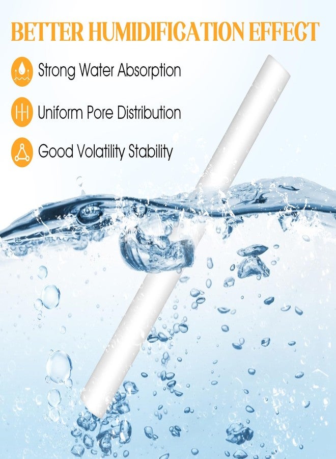 Dirvcp 50 Pcs Humidifier Filter Replacement Rods Premium Cotton Filter Refills for Portable USB Mini Cool Mist Humidifiers (50, 5.354Inches) - Image 5