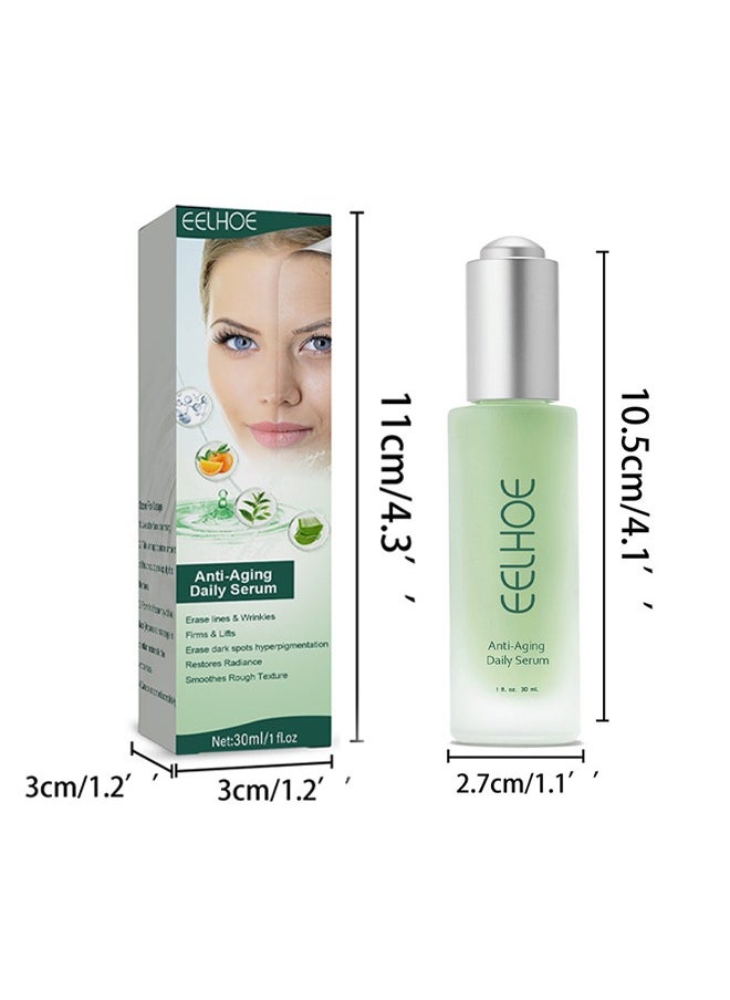 EELHOE - Anti-Aging Daily Serum,Deep Anti Wrinkle Serum, Anti-Aging Brightening Face Serum, Anti-Dark Spots and Brightening Serum 30ml - Image 1