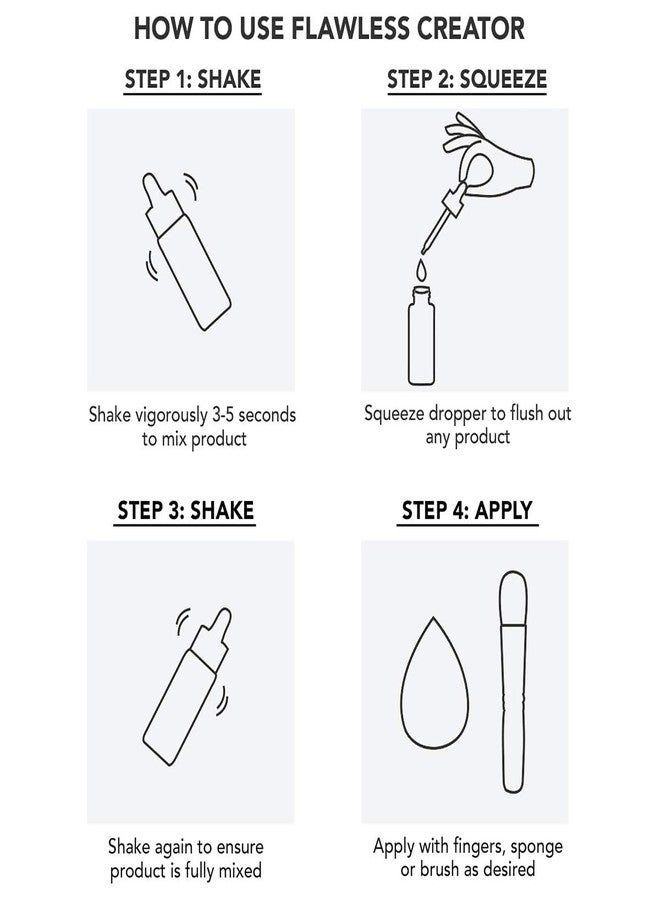 Dermablend Flawless Creator Multi-Use Liquid Foundation Makeup, Full Coverage Foundation, 43W, 1 Fl oz - Image 5