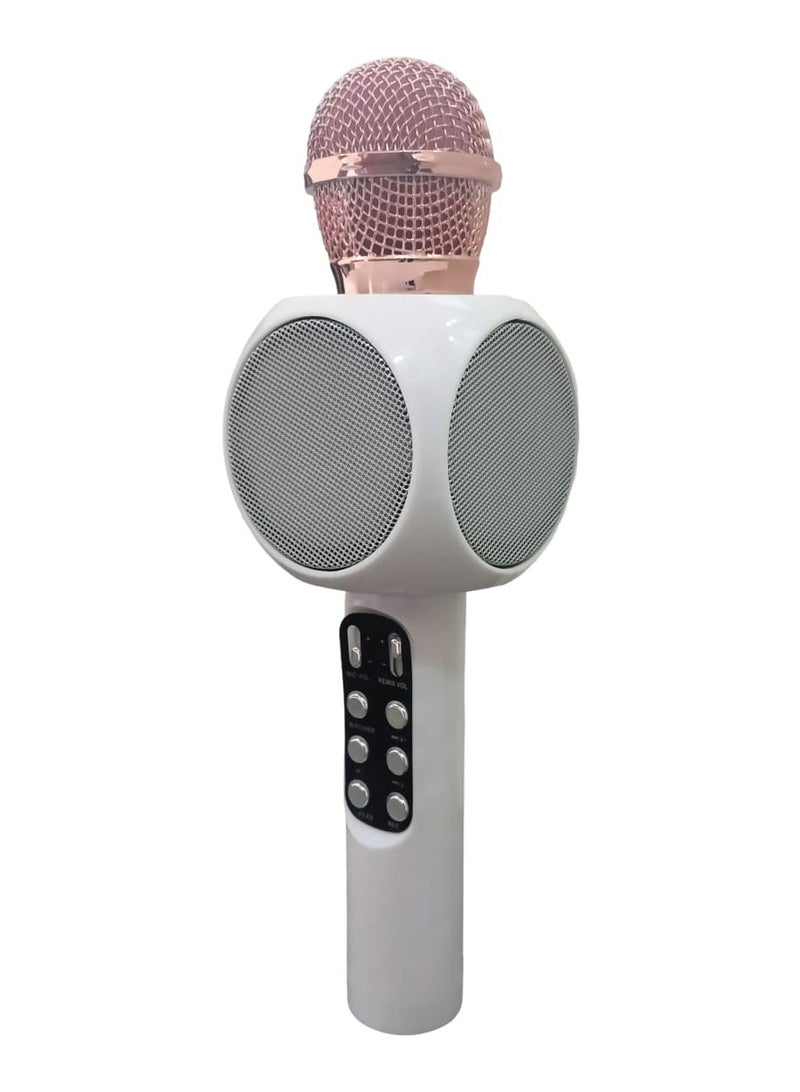 Advanced Multifunctional Wireless Bluetooth Portable Karaoke Singing Microphone Speaker  - Image 2