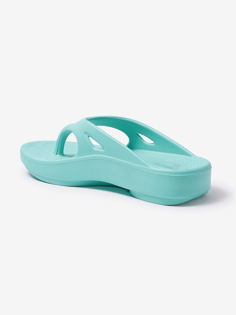NEOZ Ultra Soft Women's Slippers with Cushion FootBed for Adult | Comfortable & Light Weight| Stylish & Anti-Skid| Waterproof & Everyday Flip Flops for Ladies/Girls, W-CLASSIC-VERDE_7 - Image 5
