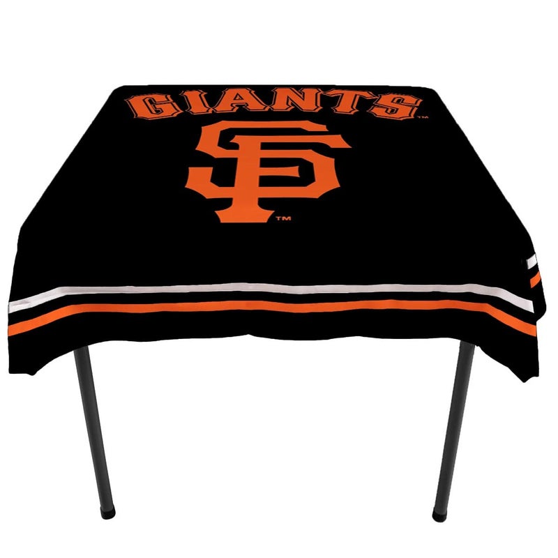 WinCraft Giants Logo Tablecloth and Square Table Cover Overlay