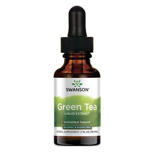 Swanson Green Tea Liquid Extract 1 FL OZ - Image 1