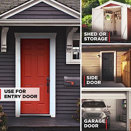 Kwikset Powerbolt 240 5-Button Keypad Venetian Bronze Traditional Electronic Deadbolt Door Lock, Featuring Convenient keyless Entry, Customizable User Codes and auto Locking - Image 2