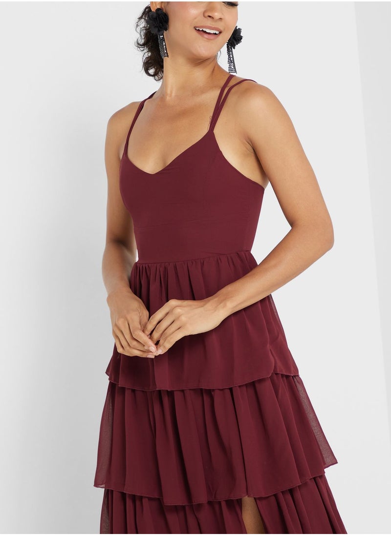 Ella Limited Edition - Ruffle Layer Strapy Dress - Image 1