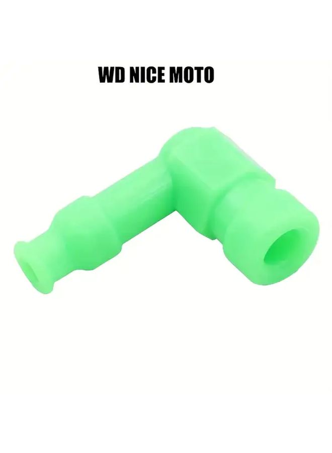 Wireless Motorcycle Spark Plug Cap Heavy Duty Rubber Ignition Plug With Color Coded Fittings Green For Dirt Bike Scooter ATV Quad - Image 4