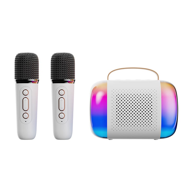 Private Model Bluetooth Speaker Home Wireless Karaoke Speaker Microphone Children'S Small Outdoor Singing Family Ktv - Image 1