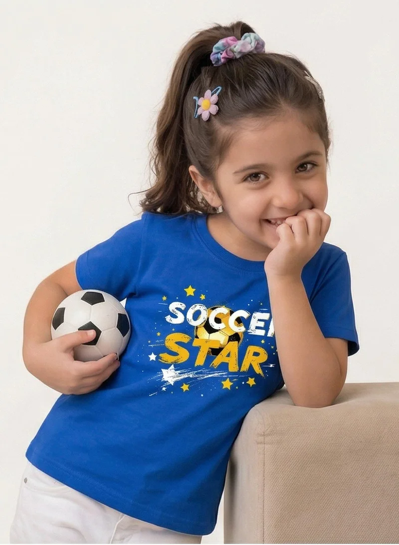 Funkaar Funkaar Kids Soccer Graphic Print T-shirt