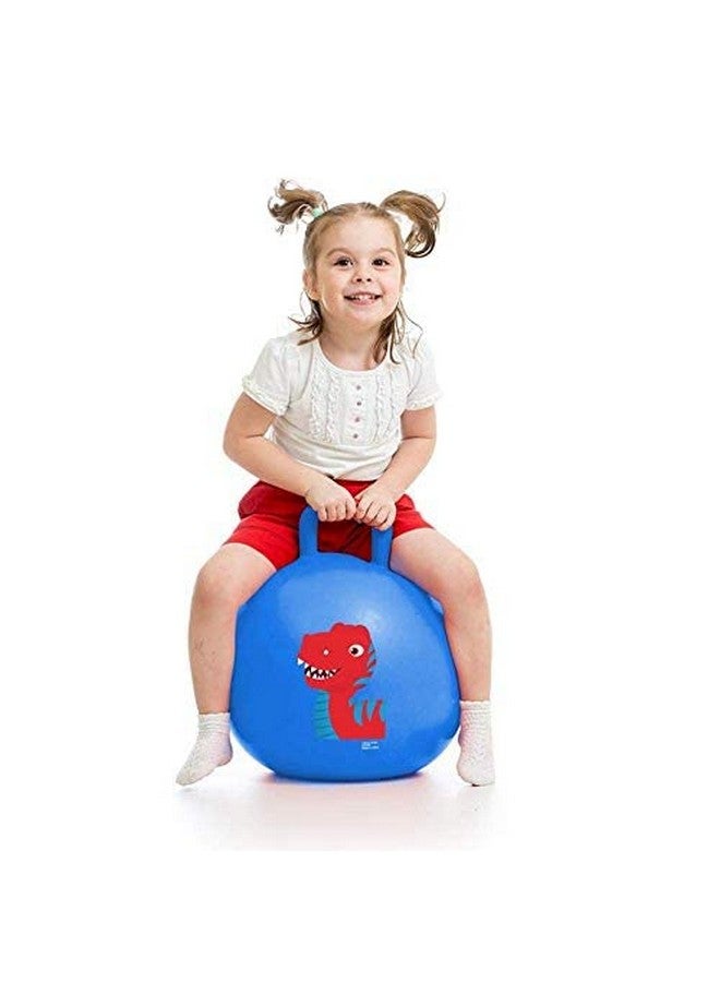 ستوريو كرة القفز المطاطية Storio Sit And Bounce للأولاد والبنات | ألعاب داخلية وخارجية | أفضل كرات هدايا للأطفال - كبيرة (مقاس 56 سم / 22 بوصة، متعدد الألوان) - Image 1