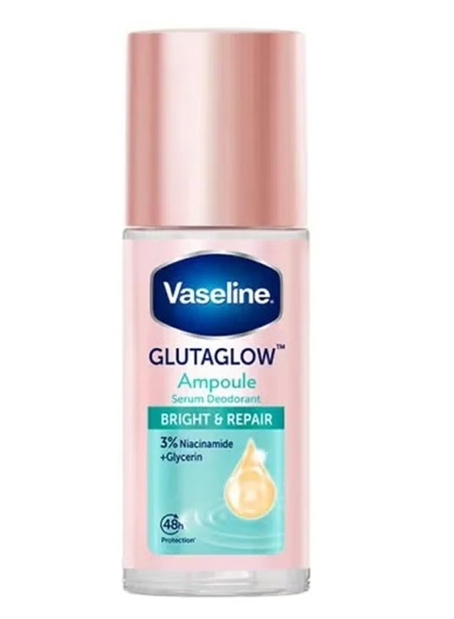 Vaseline Roll-On Gluta Glow Bright & Repair Serum Deodorant - 45 ml - Image 1