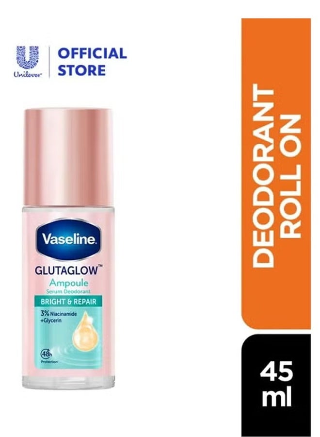Vaseline Roll-On Gluta Glow Bright & Repair Serum Deodorant - 45 ml - Image 2