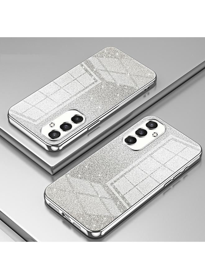 S-TOP Case For Samsung Galaxy S25 5G Gradient Glitter Powder Electroplated Phone Case - Image 2
