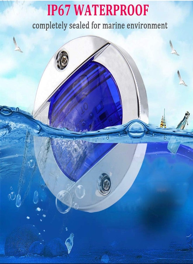 Boaton Boat LED Night Fishing Lights, Courtesy Lights, Deck Lights, Marine Boat Led Lights, Boat Interior Lights, Boat Navigation Lights, Navigation Lights For Boats Led (Blue) - Image 5